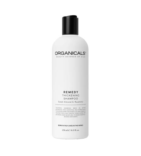Organicals REMEDY Thickening Shampoo Sweet Almond & Rosemary strengthening shampoo for fine hair