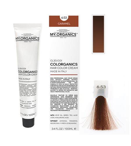MY.ORGANICS Colorganics barva 100 ml 6.53 Caramel