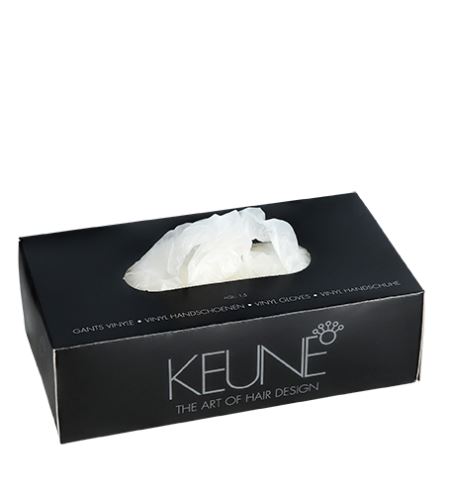 Keune Black Gloves Medium 100Pcs rukavice M 100 ks