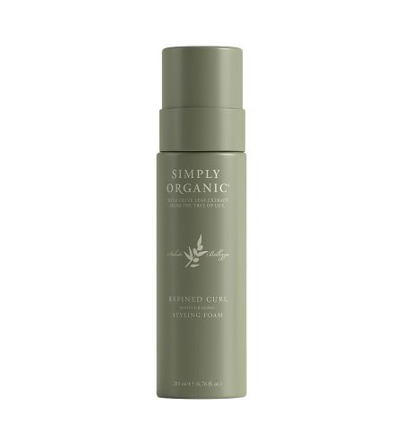 Simply Organic Refined Curl Moisturizing Styling Foam 200ml