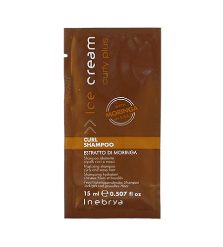 Inebrya CURLY PLUS Curl Shampoo šampon pro kudrneté vlasy 15 ml