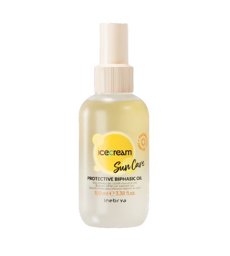 Inebrya Ice Cream Sun Care Protective Biphasic Oil dvoufázový ochranný olej 100 ml
