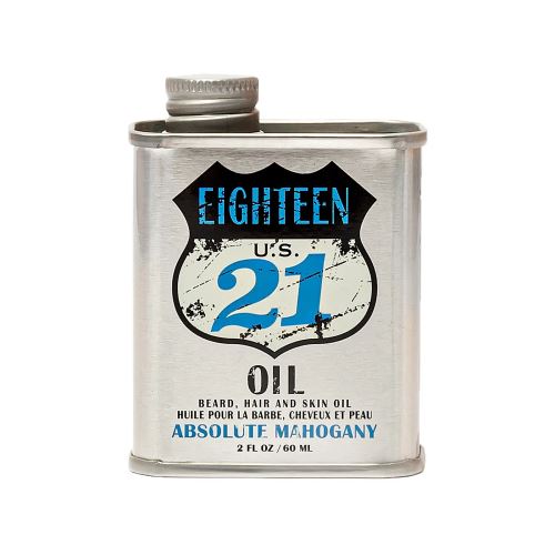 18.21 Man Made Beard, Hair & Skin Oil Absolute Mahogany 60ml