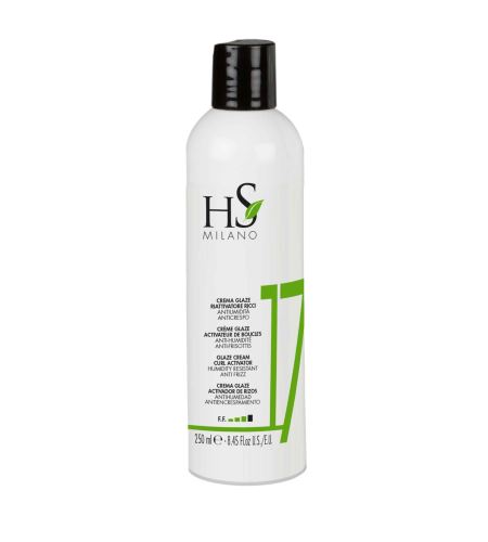 HS Milano Glaze Cream Curl Activator krém na oživení kadeřavých vlasů 250 ml