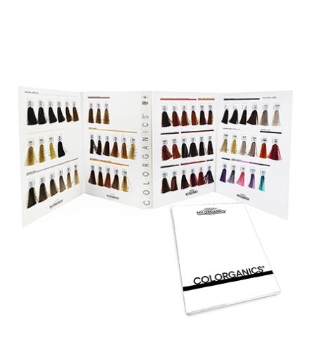 MY.ORGANICS Colorganics Color Chart vzorník