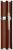 Travalo Milano Case U-change metal case for refillable bottle unisex 5 ml Brown Travalo Milano Case U-change metal case for refillable bottle unisex 5 ml Brown