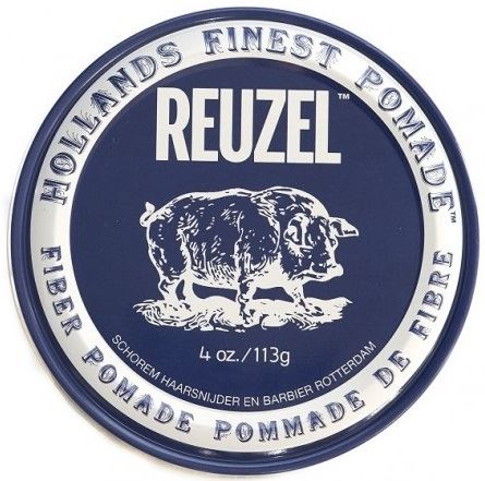 REUZEL Styling Fiber Pomade pomáda na vlasy se silným, dlouhotrvajícím zpevněním a přirozeným finišem pro muže