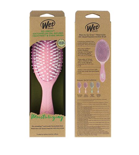 Wet Brush Go Green Treatment & Shine Brush
