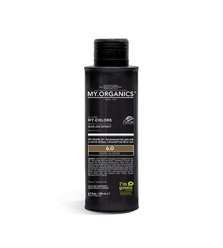 MY.ORGANICS My.Colors Hair Color Oil olejová barva na vlasy 200 ml 6.0 Dark Blonde