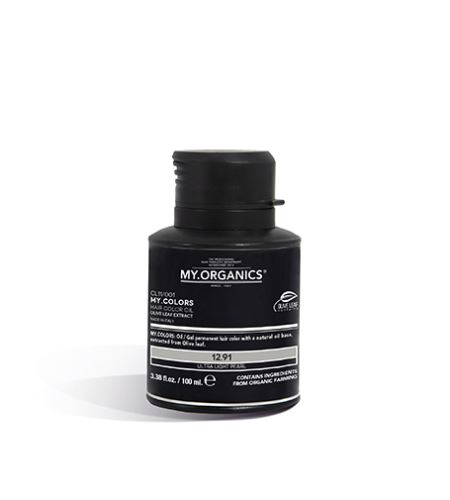 MY.ORGANICS My.Colors Hair Color Oil olejová barva na vlasy 100 ml 12.91 Ultra Light Pearl