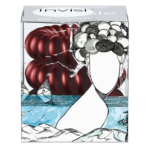 Invisibobble The World hair bands Burgundy Dream