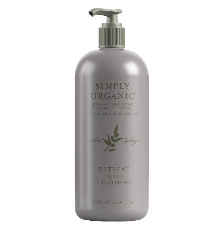 Simply Organic Retreat Rebuild Treatment intenzivní anti-aging péče pro poškozené vlasy