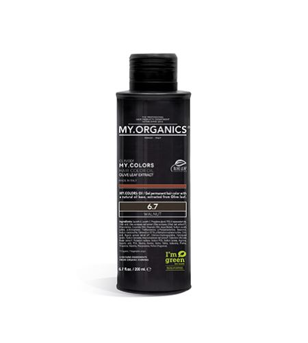 MY.ORGANICS My.Colors Hair Color Oil olejová barva na vlasy 200 ml 6.7 Walnut