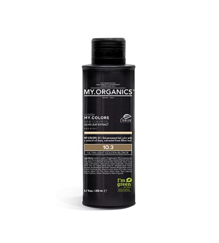 MY.ORGANICS My.Colors Hair Color Oil olejová barva na vlasy 200 ml 10.3 Extra Light Golden Blonde