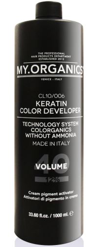 MY.ORGANICS Keratin Color Developer 40Vol vyvíječ barvy 1000 ml