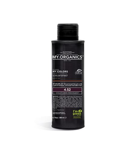 MY.ORGANICS My.Colors Hair Color Oil olejová barva na vlasy 200 ml 4.52 Violet Dark Mahogany
