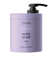 Lakme Teknia White Silver Mask rozjasňující maska pro blond, melírované a bílé vlasy (1)