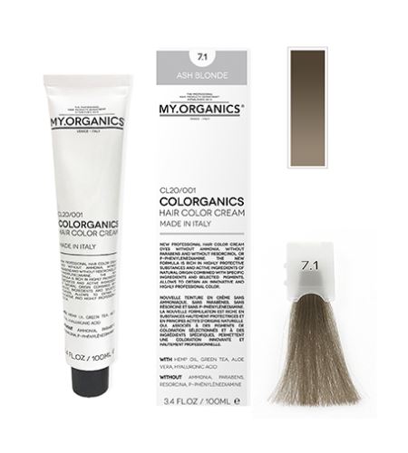 MY.ORGANICS Colorganics barva 100 ml 7.1 Ash Blonde