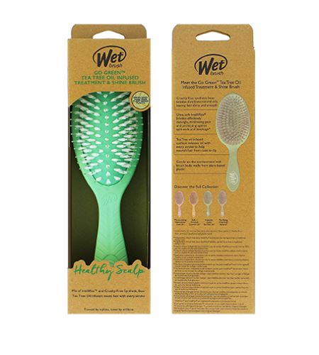 Wet Brush Go Green Treatment & Shine Brush