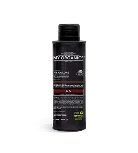 MY.ORGANICS My.Colors Hair Color Oil olejová barva na vlasy 200 ml 6.5 Light Mahogany
