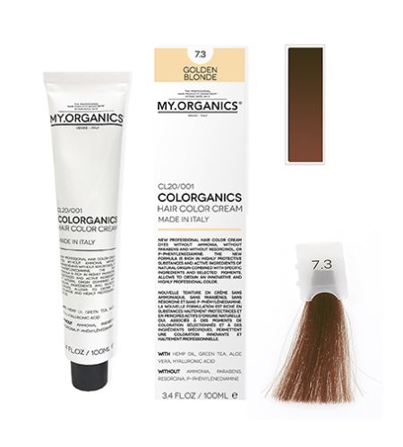 MY.ORGANICS Colorganics barva 100 ml 7.3 Golden Blonde