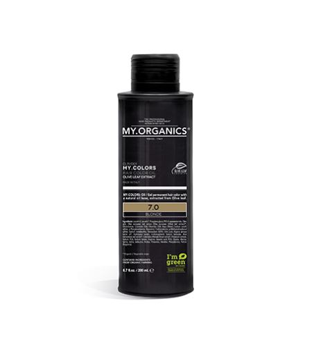 MY.ORGANICS My.Colors Hair Color Oil olejová barva na vlasy 200 ml 7.0 Blonde