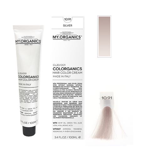 MY.ORGANICS Colorganics barva 100 ml 10.91 Silver