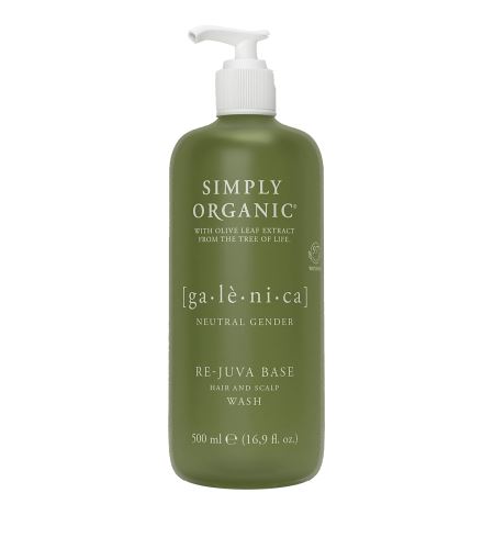 Simply Organic Re-Juva Base Hair & Scalp Wash jemný čistící šampon