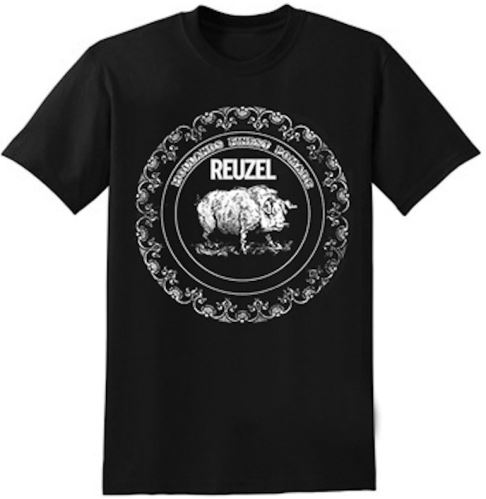 REUZEL Classic Logo T-Shirt Black pánské triko