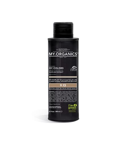 MY.ORGANICS My.Colors Hair Color Oil olejová barva na vlasy 200 ml 9.13 Extra Light Blonde Beige Sand