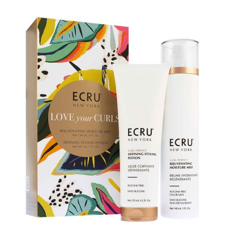 Ecru New York Love Your Curls dárková sada Rejuvenating Moisture Mist 148 ml + Definig Styling Potion 125 ml