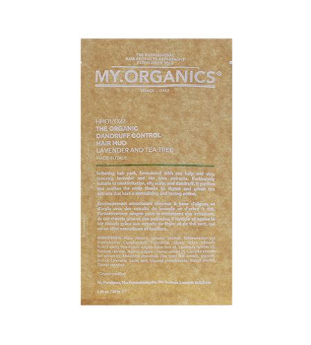 MY.ORGANICS The Organic Dandruff Control Hair Mud vlasový zábal 40 g