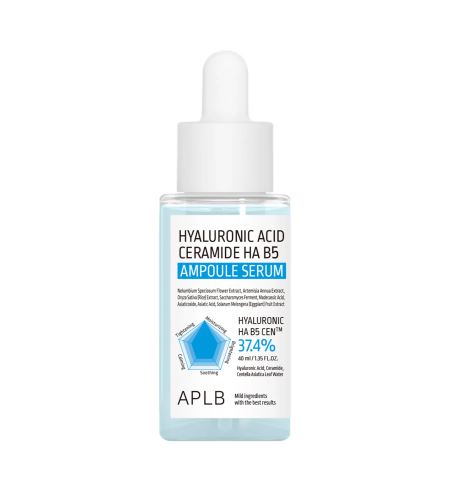 APLB Hyaluronic Acid Ceramide Ha B5 Ampoule Serum hydratační ampulové sérum 40 ml