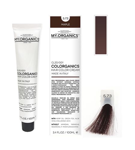 MY.ORGANICS Colorganics barva 100 ml 5.73 Maple