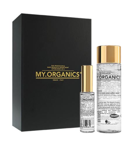 MY.ORGANICS The Organic Prodigious dárková sada Prodigious Oil 15 ml + Prodigious Hair And Body Wash 100 ml
