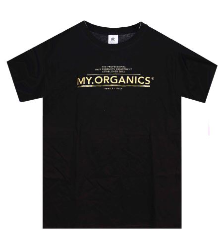 MY. ORGANICS T-Shirt Logo Black M