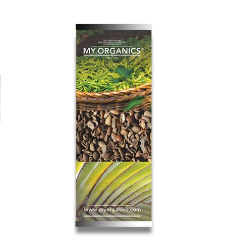 MY.ORGANICS Organics Roll Up banner