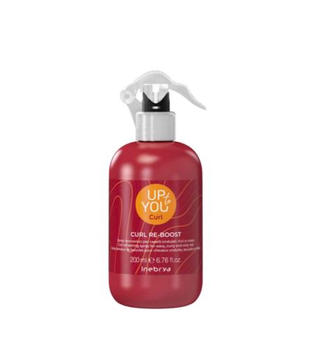Inebrya Up to You Curl Re-Boost osvěžující sprej pro vlnité, kudrnaté a kadeřavé vlasy 200 ml