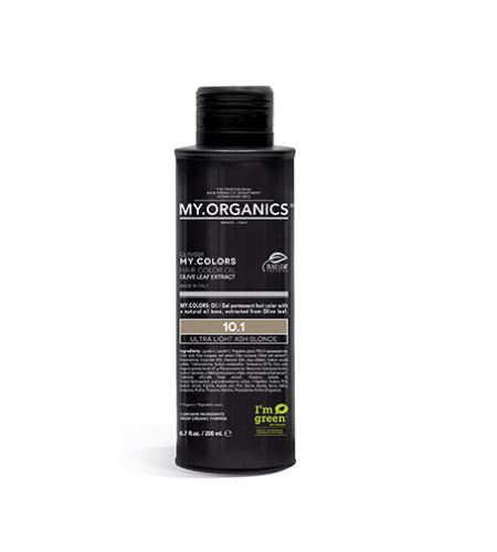 MY.ORGANICS My.Colors Hair Color Oil olejová barva na vlasy 200 ml 10.1 Ultra Light Ash Blonde