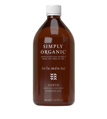 Simply Organic Elements Hydrolate Earth zklidňující a ochranný hydrolát
