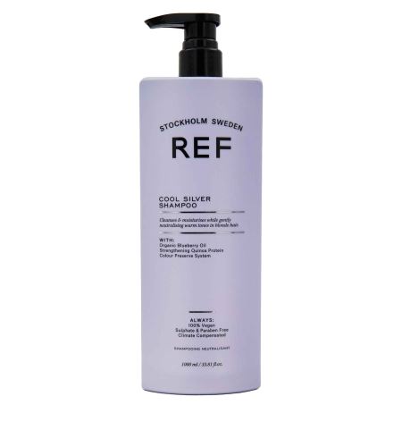 Ref Stockholm Cool Silver Shampoo šampon pro neutralizaci žlutých tónů