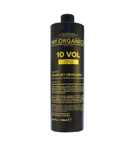 MY.ORGANICS Colorganics 2.0 Color Oxy 10vol Developer vyvíječ barvy 1000 ml