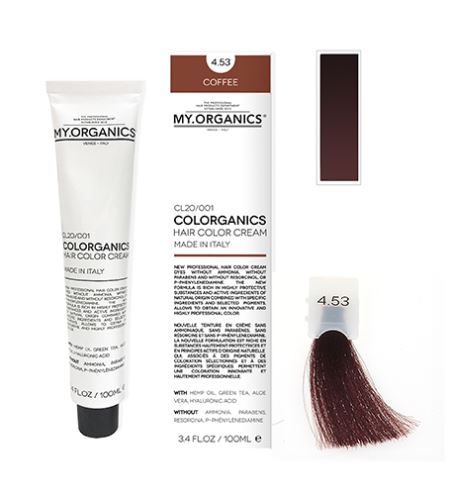 MY.ORGANICS Colorganics barva 100 ml 4.53 Coffee