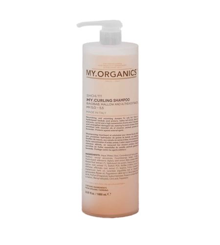 My.Organics My.Curling Shampoo vyživující a objemový šampon pro kudrnaté vlasy
