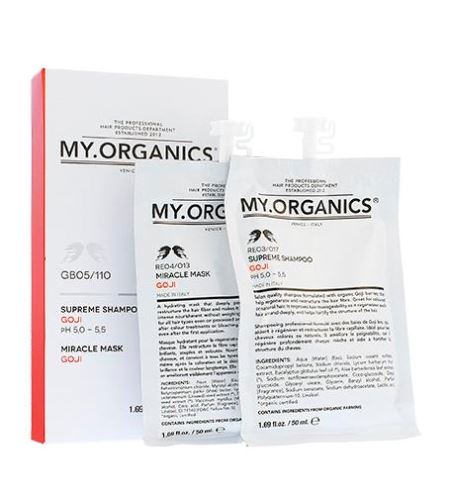 MY.ORGANICS Resurrection cestovní sada šampon 50 ml + kondicionér 50 ml