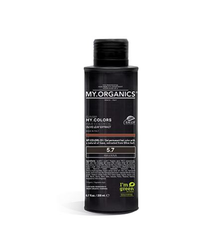 MY.ORGANICS My.Colors Hair Color Oil olejová barva na vlasy 200 ml 5.7 Havana