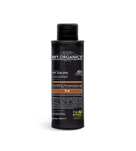MY.ORGANICS My.Colors Hair Color Oil olejová barva na vlasy 200 ml 9.4 Extra Light Copper Blonde