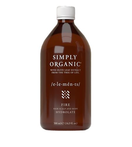Simply Organic Elements Hydrolate Fire energetizující a stimulační hydrolát