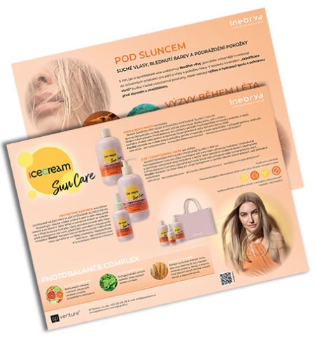 Inebrya Ice Cream Sun Care Introduction brožura