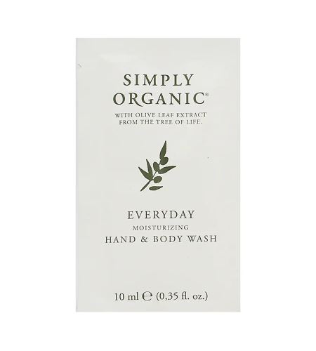 Simply Organic Everyday Moisturizing Hand&Body Wash 10ml